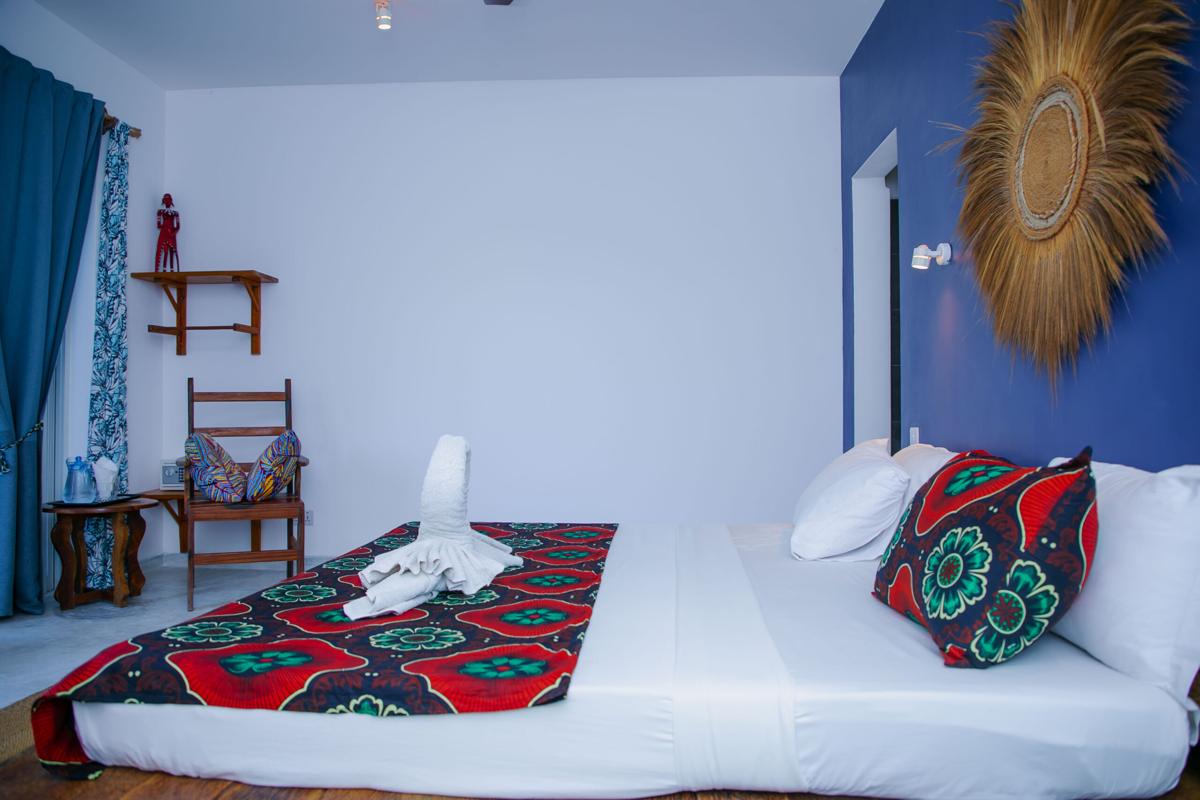 Double Room with garden and pool views